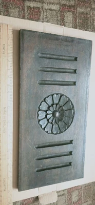 £12.50 • Buy C1910 Hand Carved Wooden Panel