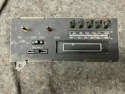 $94.76 • Buy 1976 Dodge Chrysler Plymouth Truck Aspen AM/FM 8-track Radio Mopar CORDOBA 77 76