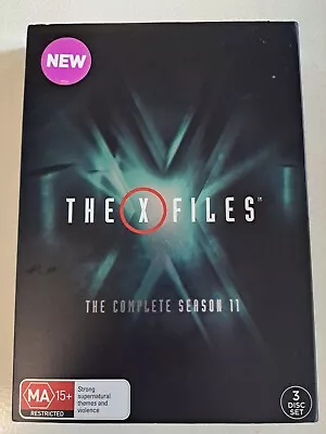 The X-Files : Season 11 DVD - Region 4 AUS DVD - FAST TRACKED POST • $28.88