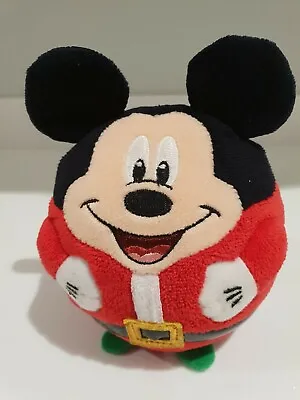 £5 • Buy Ty Disney Mickey Mouse  Soft Toy Plush Beanie Ball Round Vgc