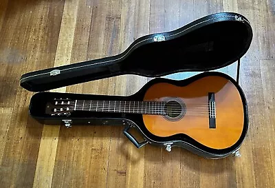 Yamaha Cg-110 Nylon String Acoustic Classical Guitar With Hard Case Plus Extras • $300