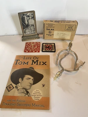 $80 • Buy Vintage Lot Of Tom Mix Collectibles