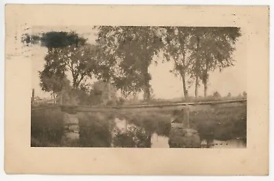 Massillon OH Postcard River Bridge 1911 • $9.95