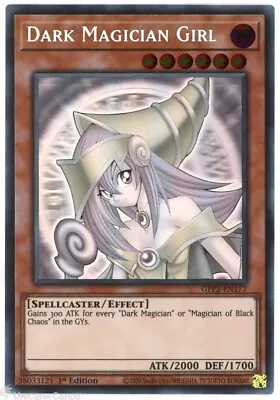 GFP2-EN177 Dark Magician Girl Ghost Rare 1st Edition Mint YuGiOh Card • £186.89
