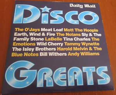 DISCO GREATS - Various - Daily Mail Promo CD • £1.50