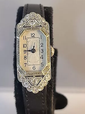 Antique Ladies Cartier Watch Rare Collector Watch Made In USA • $2048.51