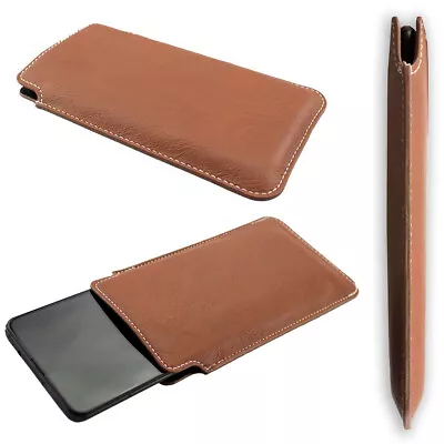 Caseroxx Business-Line Case For Xiaomi Mi 9T Pro In Brown Made Of Faux Leather • $17.95