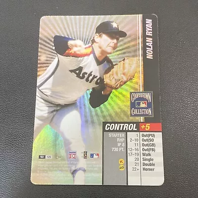 2003 MLB Showdown 125 Nolan Ryan Pennant Run Cooperstown Collection Foil Astros • $39.99