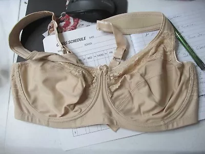 Miss Mary Of Sweden BEIGE Full Coverage UNDERWIRE Bra  Size 40C • $25