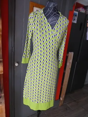 £34.99 • Buy Gorgeous Boden Women's Jersey Collared Wrap Around Dress, BNWOT.