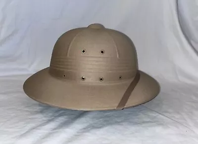 Vintage 1960s Vietnam War Era Marine Corps Safari Pith Helmet Sun DSA100-2926 • $79.95