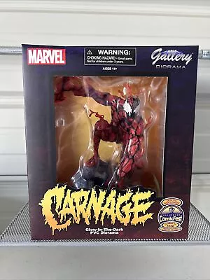 Diamond Select CARNAGE Glow In Dark Halloween Comic Fest 2020 Limited Edition • $69.99