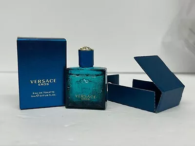 Versace Eros Eau De Toilette Splash Cologne Fragrance For Mens - 0.17 Fl Oz • $23.99