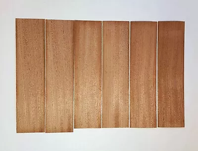 Mahogany Wood Veneer. 6 Sheets. 1/16” Thick ( 24  X 6  ) 6 Sq Ft • $27.95