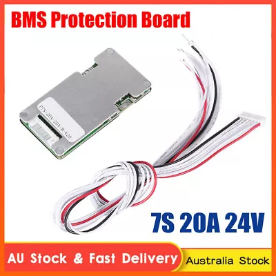 7S 24V 20A 16A Li-ion Lithium Battery BMS PCB PCM Power Protection Board • $13.28