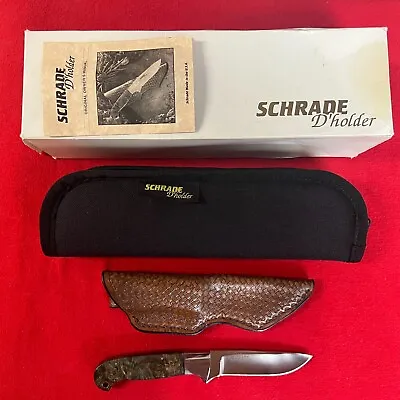 Schrade D'Holder SDH3 Knife & Sheath Rare • $549