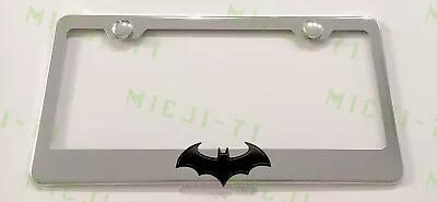 3D Batman Superhero Emblem Stainless Steel License Plate Frame Rust Free • $22.99