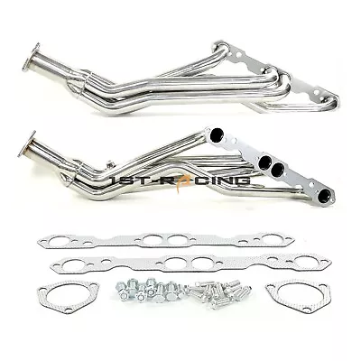 Stainless Long Tube Headers FIT Chevy GMC C1500 C2500 K1500 K2500 5.0L 5.7L V8 • $234.99