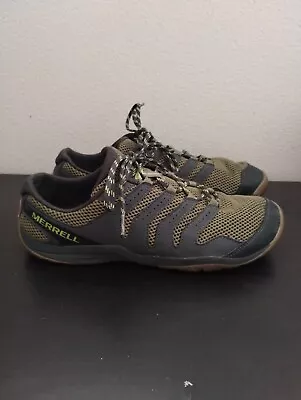 Merrell Mens Trail Glove Athletic Shoes Barefoot Minimalist Green Sz 10 J48967 • $32.95