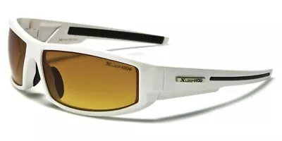 X Loop Sunglasses HD High Definition Sport Baseball Golf Wrap Plastic Frames Men • $13.99