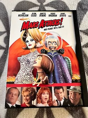 Mars Attacks (DVD 1997 Standard And Letterbox) Free Shipping • $12.99