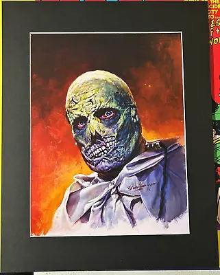 VINCENT PRICE / ABOMINABLE DR. PHIBES PRINT Professionally Matted Basil Gogos • $33.43