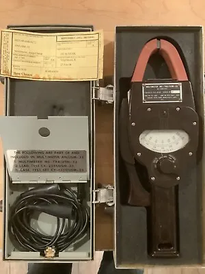 Vintage Military Bruno Multimeter With Leads In Metal Case • $49.99