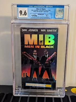 Men In Black VHS 1997 Sealed New 1st Print WM Foil Cover Graded CGC 9.6 A+ • $749.99