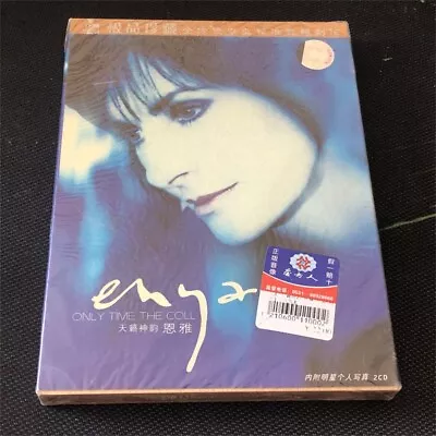 Enya ONLY TIME THE COLL China First Edition 2 X CD + Card Very Rare Sealed • $29.99