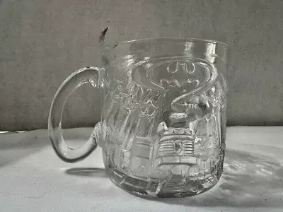 Vintage 1995 McDonalds Batman Forever Glass Mug  The Riddler  • $3