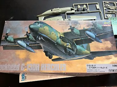 Hasegawa  1/200 Lockheed C-130h Hercules Usaf Ang Cargo Plane Model Vintage C8 • $13.99