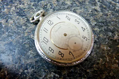 Antique WALTHAM Pocket Watch 12 Size 7 Jewel KEYSTON CASE   PARTS WATCH • $15.50