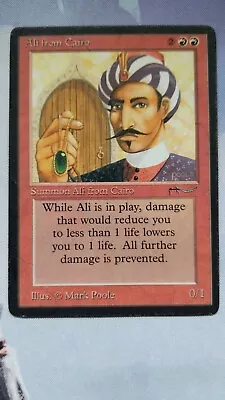 Ali From Cairo Arabian Nights - HP/DAMAGED MTG • $327.11