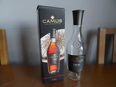 CAMUS VSOP Cognac Empty Bottle With Box - !!!!!! EMPTY BOTTLE !!!!!! • £12.99