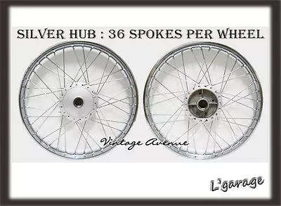 [lg230]*new* Honda Cs90 S90 Cl90 S90z Front-rear Wheel Rim+ Hub+ Spoke [f9s+r6s] • $129.90