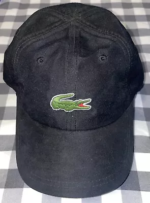 Lacoste Sport Cap - Crocodile -One Size Strapback - Black Hat • $19.99