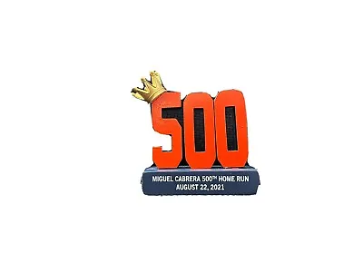 Miguel Cabrera 500th Home Run Figurine SGA Detroit Tigers 2022 • $79.95