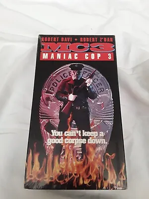 Maniac Cop MC3 New Sealed VHS No Stickers • $19.99