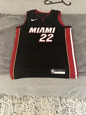 Jimmy Butler #22 Miami Heat Black Red Home Edition 2023 Jersey Youth Medium • $20