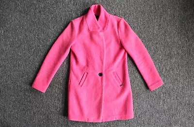 Maison Scotch Pink Wool Blend Coat Petite NEW! • £45