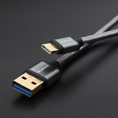 $11.39 • Buy Genuine Super Fast (5A) Type-C 3.1 USB 3.0 5Gbps Data Cable Charger Lead Braided