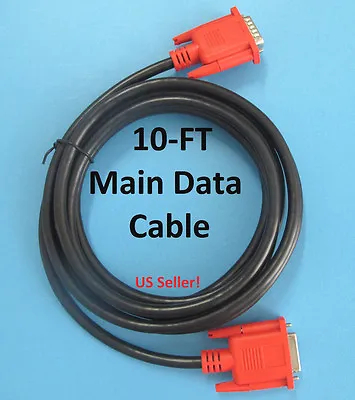 10' MAIN DATA CABLE Compatible With Autel MaxiDas DS 708 Scan Tool Cord Adapter • $36.74
