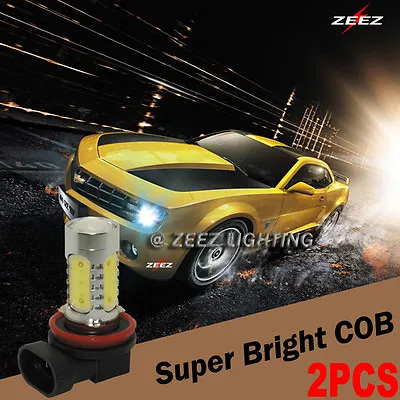 High Power LED COB Fog Lamp Driving Light Bulb Projector Xenon HID White H1 • $14.99