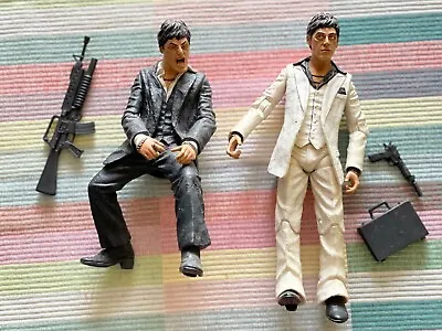 Scarface  The Fall  And  The Player  Mezco 2005 Action Figure Tony Montana Used • $80