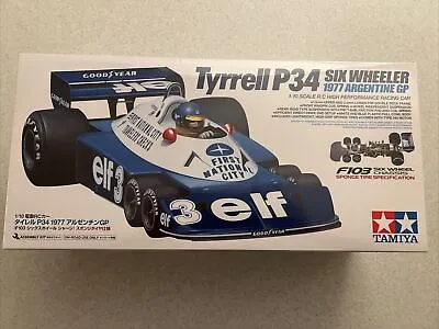 Tamiya 47486 1:10 Tyrrell P34 Six Wheeler F103 1977 Argentine GP Chassis RC Kit • $505.82
