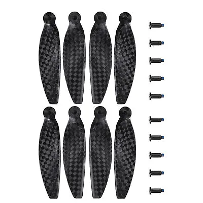 4Pair Low-Noise Propellers Carbon Fiber Props Blades For DJI Mavic Mini 2/SE • £20.89