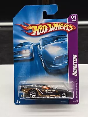 Hot Wheels Mustang Funny Car TEAM: Drag Racing Black 157/196 • $4.99