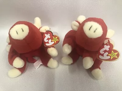 Ty Beanie Baby SNORT THE RED BULL 5-15-1995 PVC. No Star. Tag Errors. RARE! 4002 • $14.44
