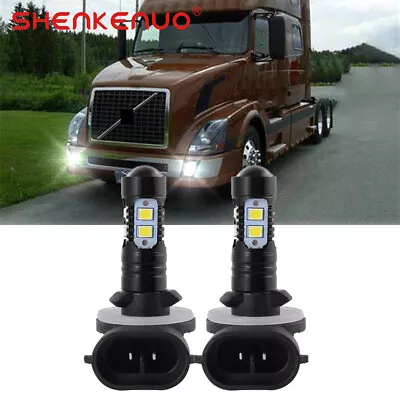 2Pcs Fog Light 50W LED Replacement Bulb 881 896 For Volvo VNL VN 2003-2015 • $16.79