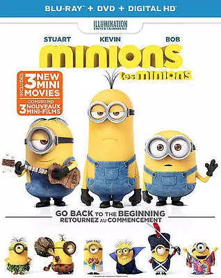 Minions [Includes 3-Mini Movies] [Blu-ray + DVD] - DVD • $6.48